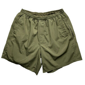 Freeballers Shorts Mens XXXXL Green 4XL Brief Lined 8" Athletic Comfort Gym